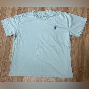 Jetty Pale Mint Green Short Sleeve Crewneck T-Shirt w/ Skull & Palm Logo - 2XL